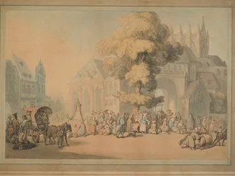 Der Marktplatz, 1790